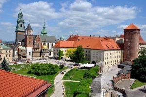 Panorámica de la colina de Wawel.